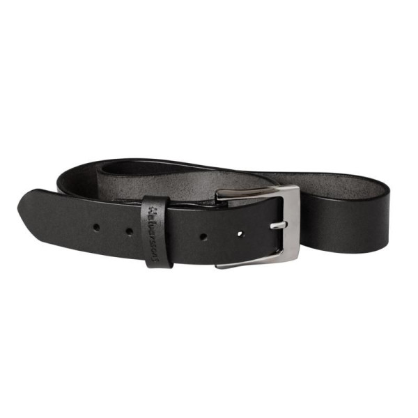 Halvarssons Halvarssons leather belt blk s